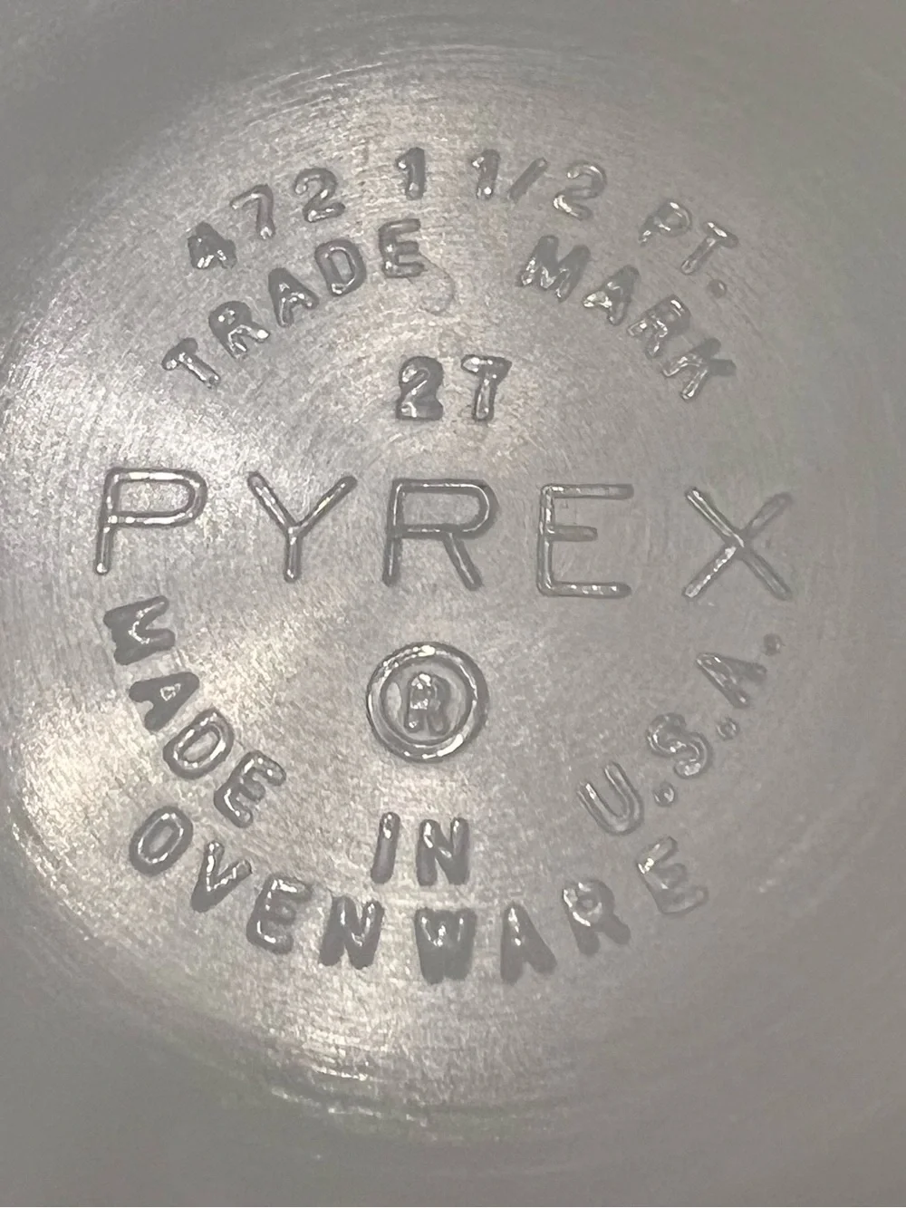 Vintage Pair of Pyrex Terra Casserole Dishes - #471 & #472